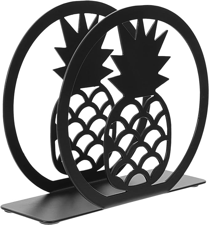 Zerodeko Home Decor Home Decor Metal Pineapple Napkin Holder Freestanding Tissue Dispenser Organizer Tabletop Paper Napkin Stand for Home Kitchen Dinner Table Dining Table Decor Dining Table Decor