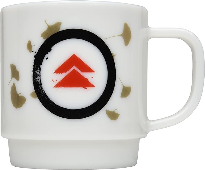 Ghost of Tsushima GGL307-WHT Sakaiiya Eco Mug, White, Official Licensed Product, Graft, Gaming Life